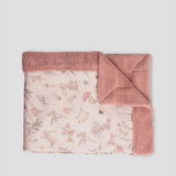 Little Linen Harvest Bunny Baby Snuggle Blanket