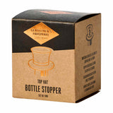 Gentleman's Hardware Top Hat Bottle Stoppers (Set of 2)