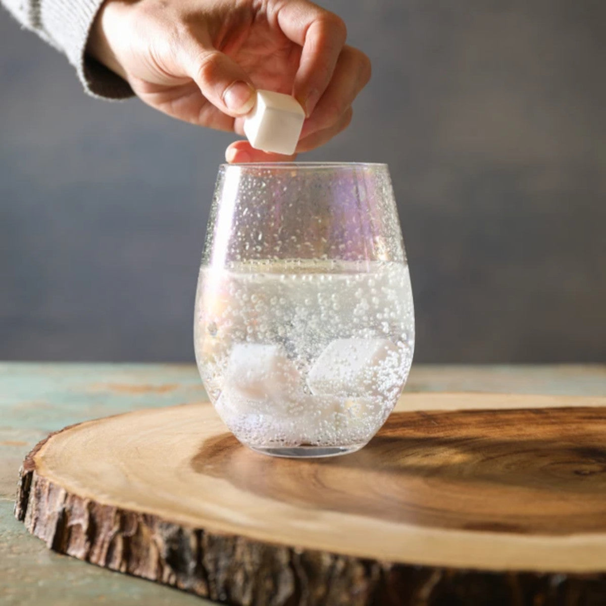 BarCraft Gin Stone White Set of 9