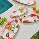 Kip&Co Lobster Bisque Oval Platter Large 21x50cm