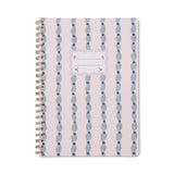 Designworks Ink Wire Notebook Wavy Blue 21x29cm | Minimax