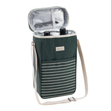 Sachi Two Bottle Insulated Wine Cooler Dark Green | Minimax