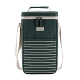 Sachi Two Bottle Insulated Wine Cooler Dark Green | Minimax