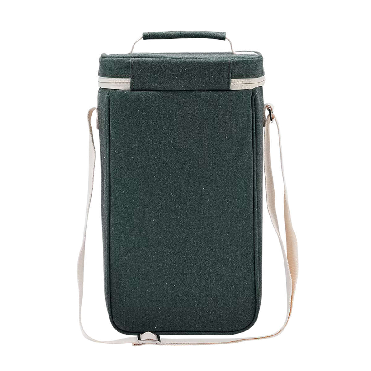 Sachi Two Bottle Insulated Wine Cooler Dark Green | Minimax
