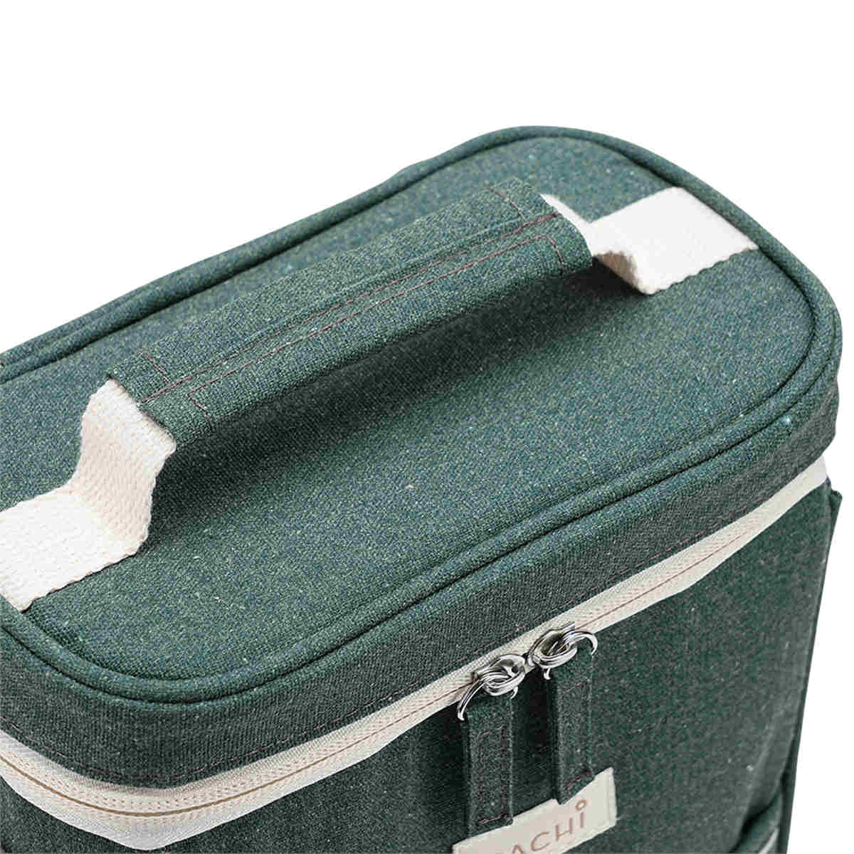 Sachi Two Bottle Insulated Wine Cooler Dark Green | Minimax