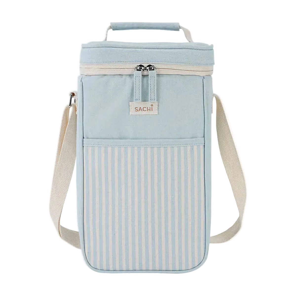 Sachi Two Bottle Insulated Wine Cooler Pale Blue | Minimax