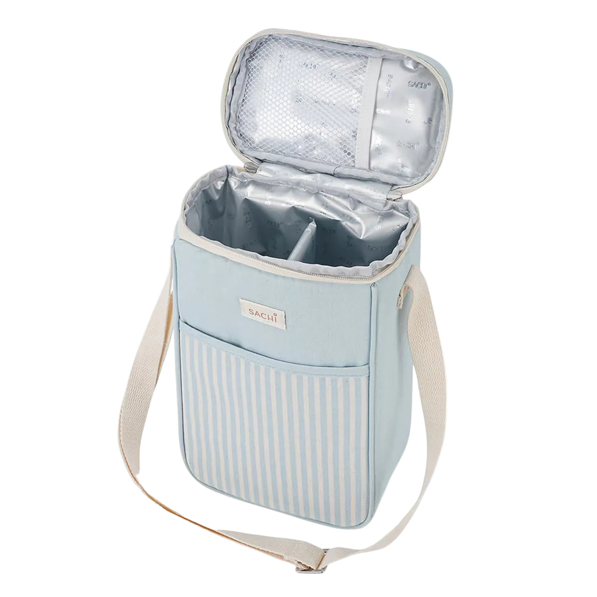 Sachi Two Bottle Insulated Wine Cooler Pale Blue | Minimax