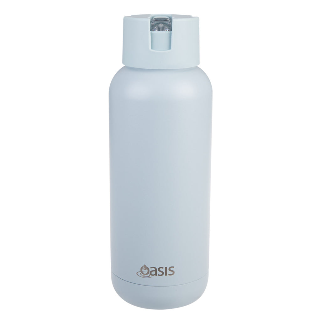 Oasis Moda Stainless Steel Triple Wall Insulated Drink Bottle Sea Mist 1L