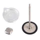 Oasis Stainless Steel Double Wall Insulated Coffee Press Alabaster 600ml | Minimax