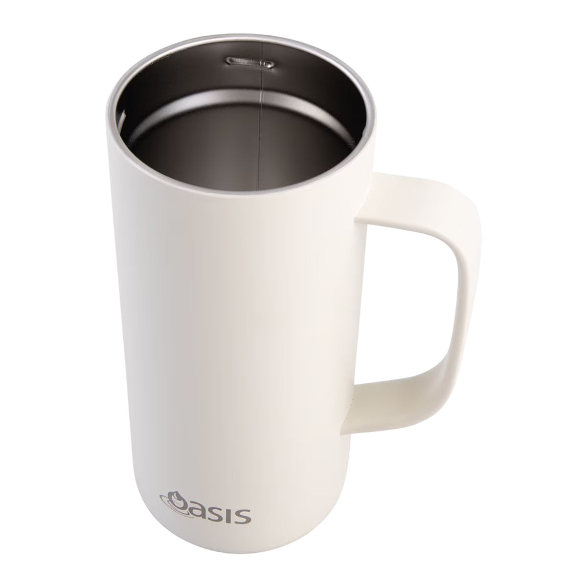 Oasis Stainless Steel Double Wall Insulated Coffee Press Alabaster 600ml | Minimax