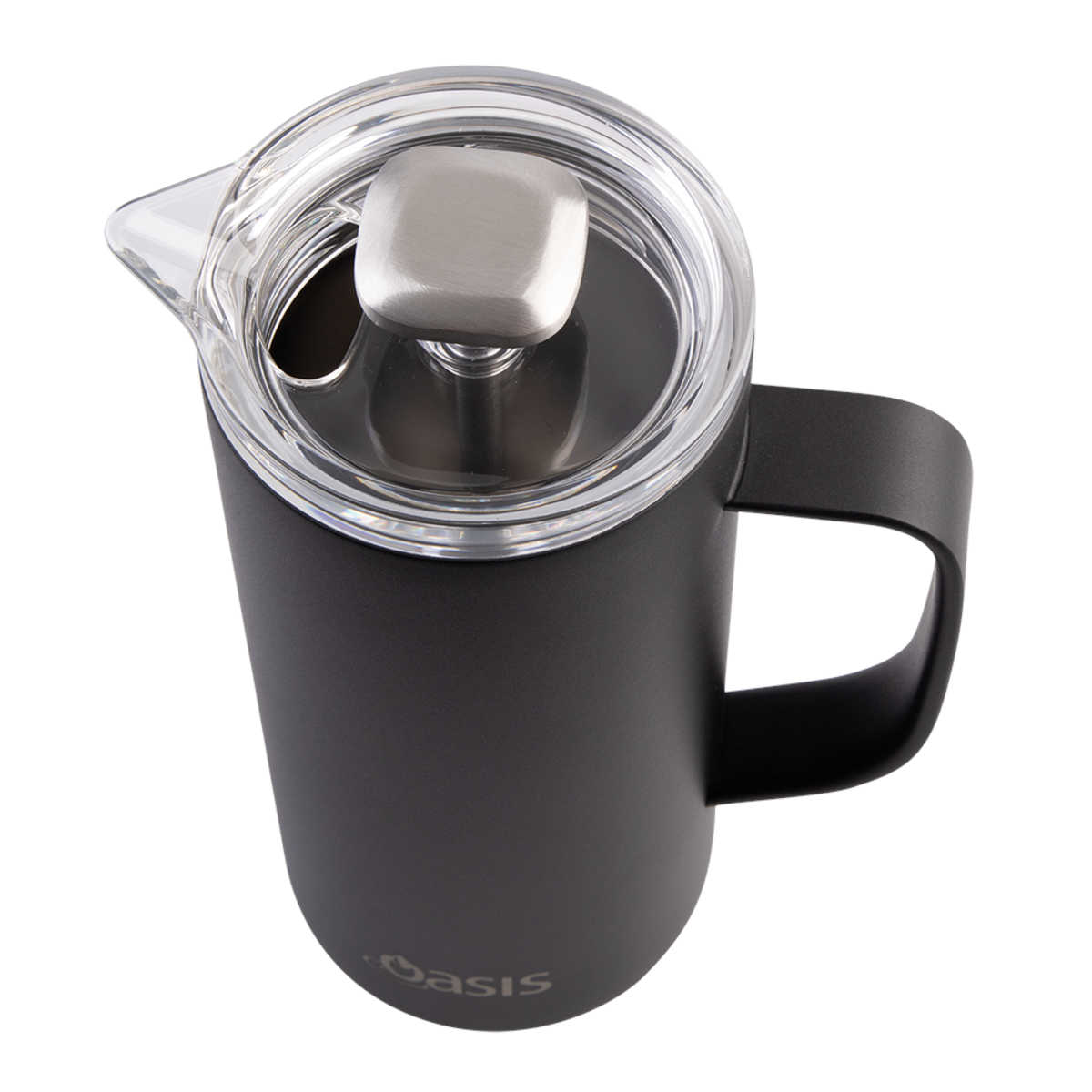 Oasis Stainless Steel Double Wall Insulated Coffee Press 600ml | Minimax