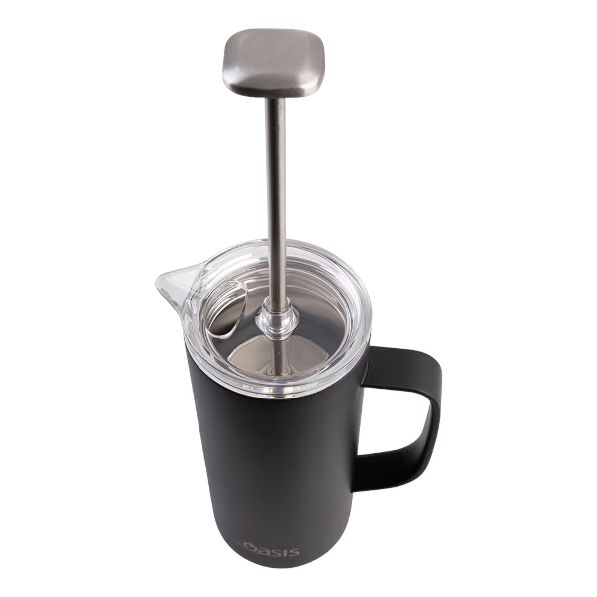 Oasis Stainless Steel Double Wall Insulated Coffee Press 600ml | Minimax