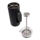 Oasis Stainless Steel Double Wall Insulated Coffee Press 600ml | Minimax