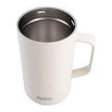 Oasis Stainless Steel Double Wall Insulated Coffee Press Alabaster 8 Cup (1L) | Minimax
