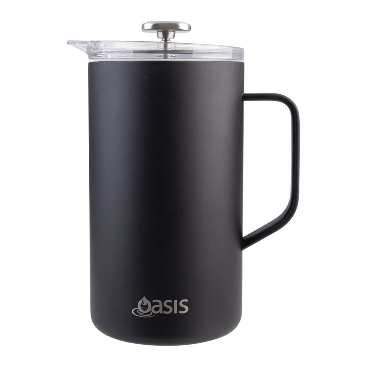 Oasis Stainless Steel Double Wall Insulated Coffee Press 8 Cup (1L) 
| Minimax