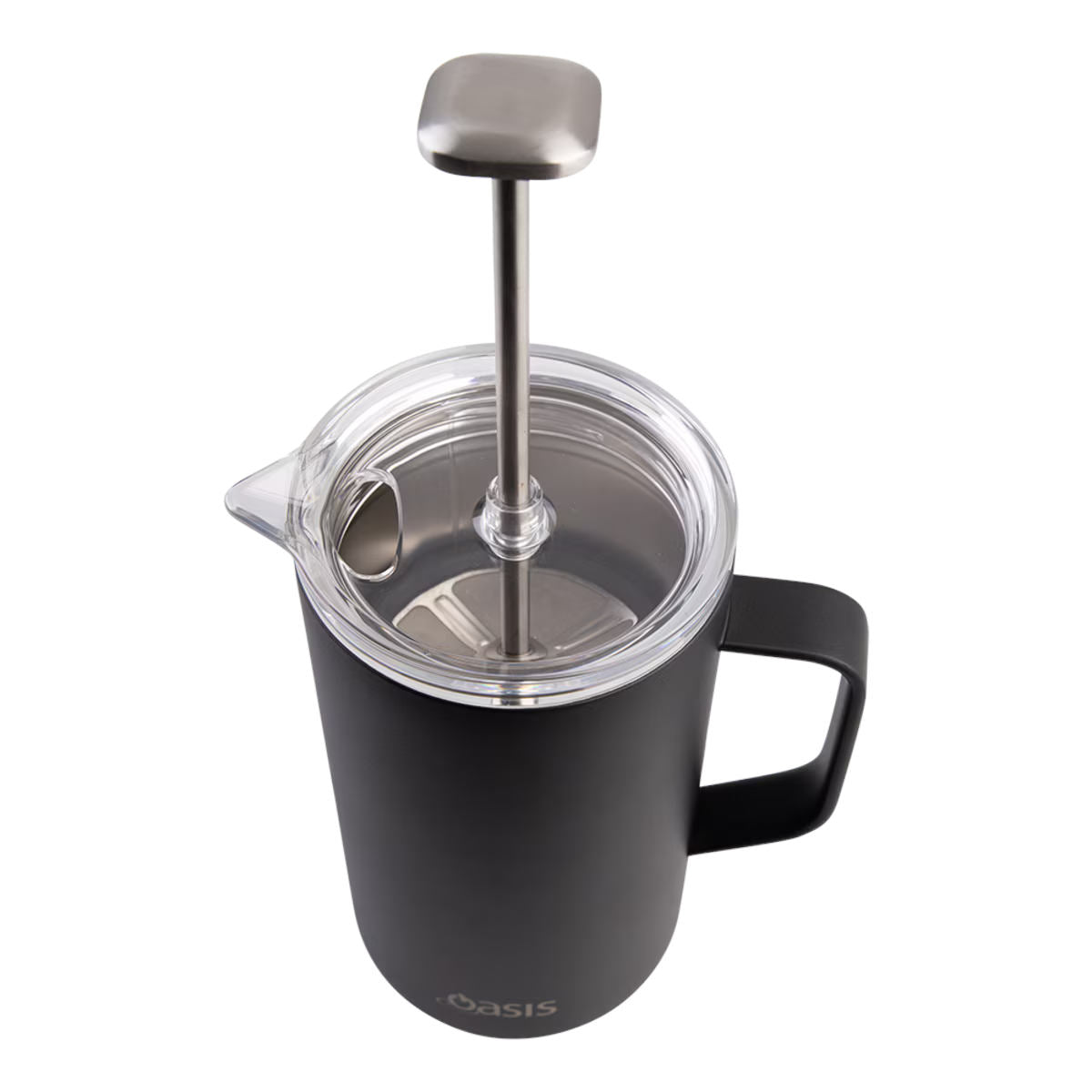 Oasis Stainless Steel Double Wall Insulated Coffee Press 8 Cup (1L) 
| Minimax