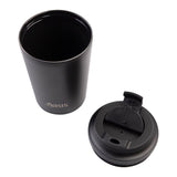 Oasis Ceramic Lined Stainless Steel Insulated Coffee Cup Black 360ml | Minimax