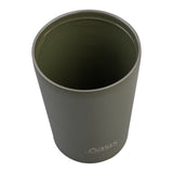 Oasis Ceramic Lined Stainless Steel Insulated Coffee Cup Forest Green 360ml | Minimax
