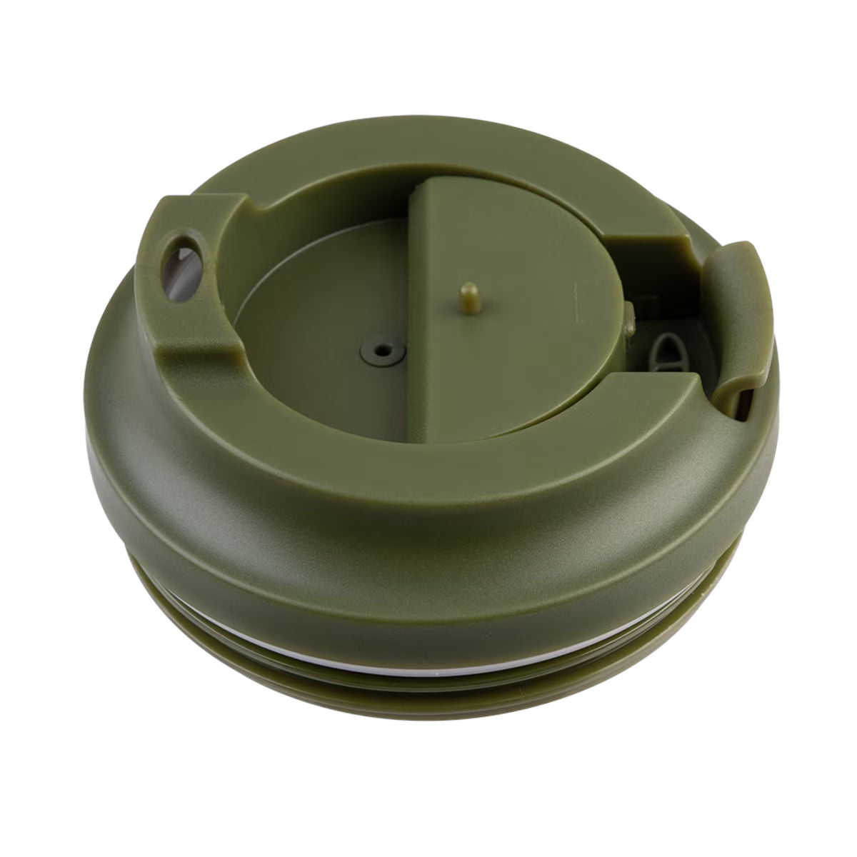 Oasis Ceramic Lined Stainless Steel Insulated Coffee Cup Forest Green 360ml | Minimax