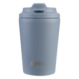 Oasis Ceramic Lined Stainless Steel Insulated Coffee Cup Hazy Blue 360ml | Minimax