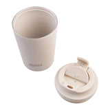 Oasis Ceramic Lined Stainless Steel Insulated Coffee Cup Oat 360ml
