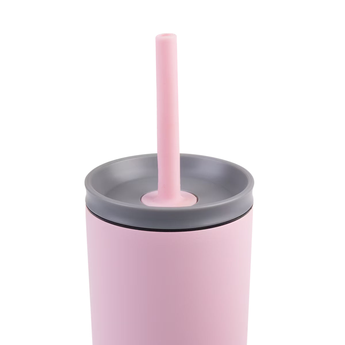 Oasis Double Wall Insulated Tumbler w/Straw Carnation 600ml | Minimax