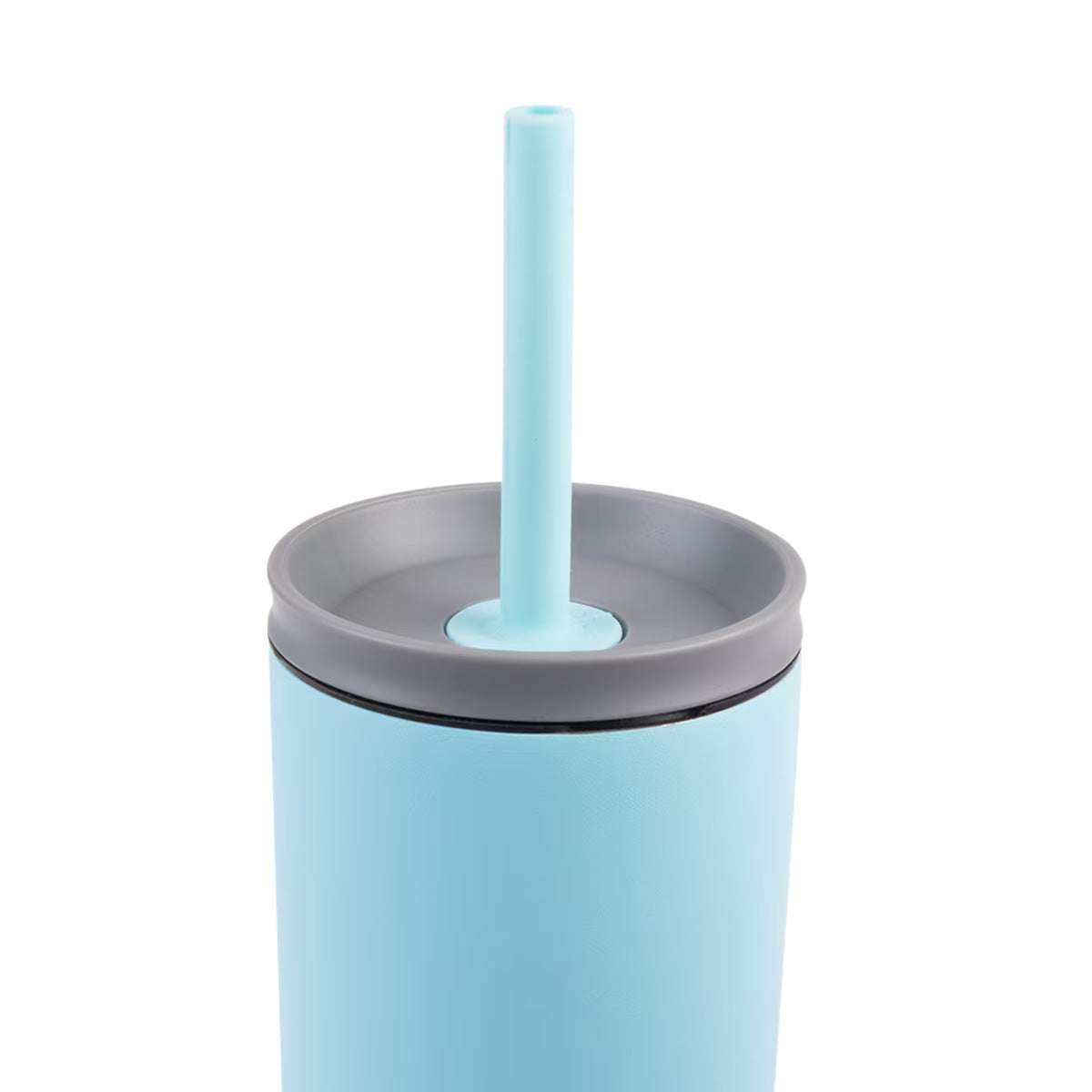 Oasis Double Wall Insulated Tumbler w/Straw Island Blue 600ml | Minimax