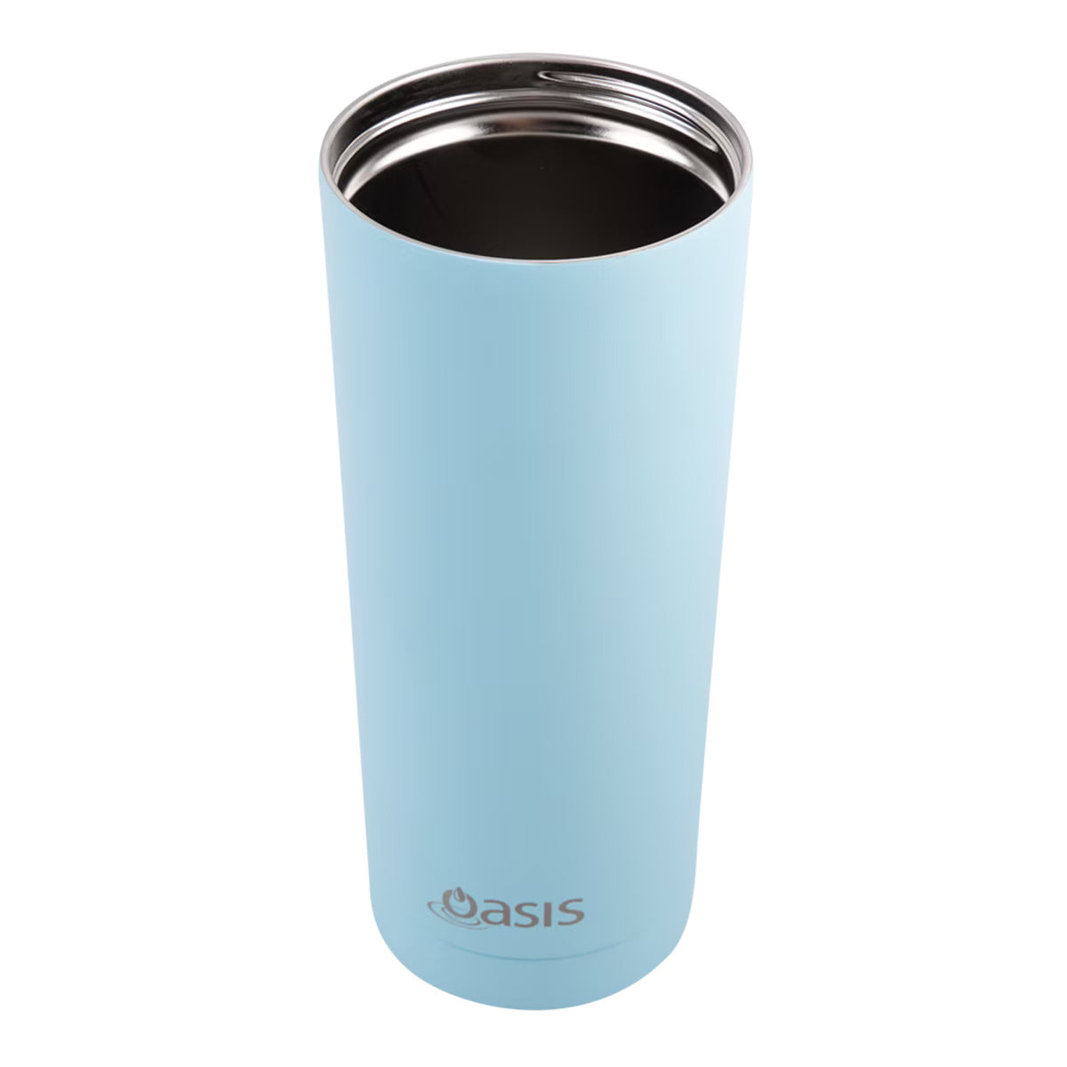 Oasis Double Wall Insulated Tumbler w/Straw Island Blue 600ml | Minimax