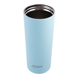 Oasis Double Wall Insulated Tumbler w/Straw Island Blue 600ml | Minimax