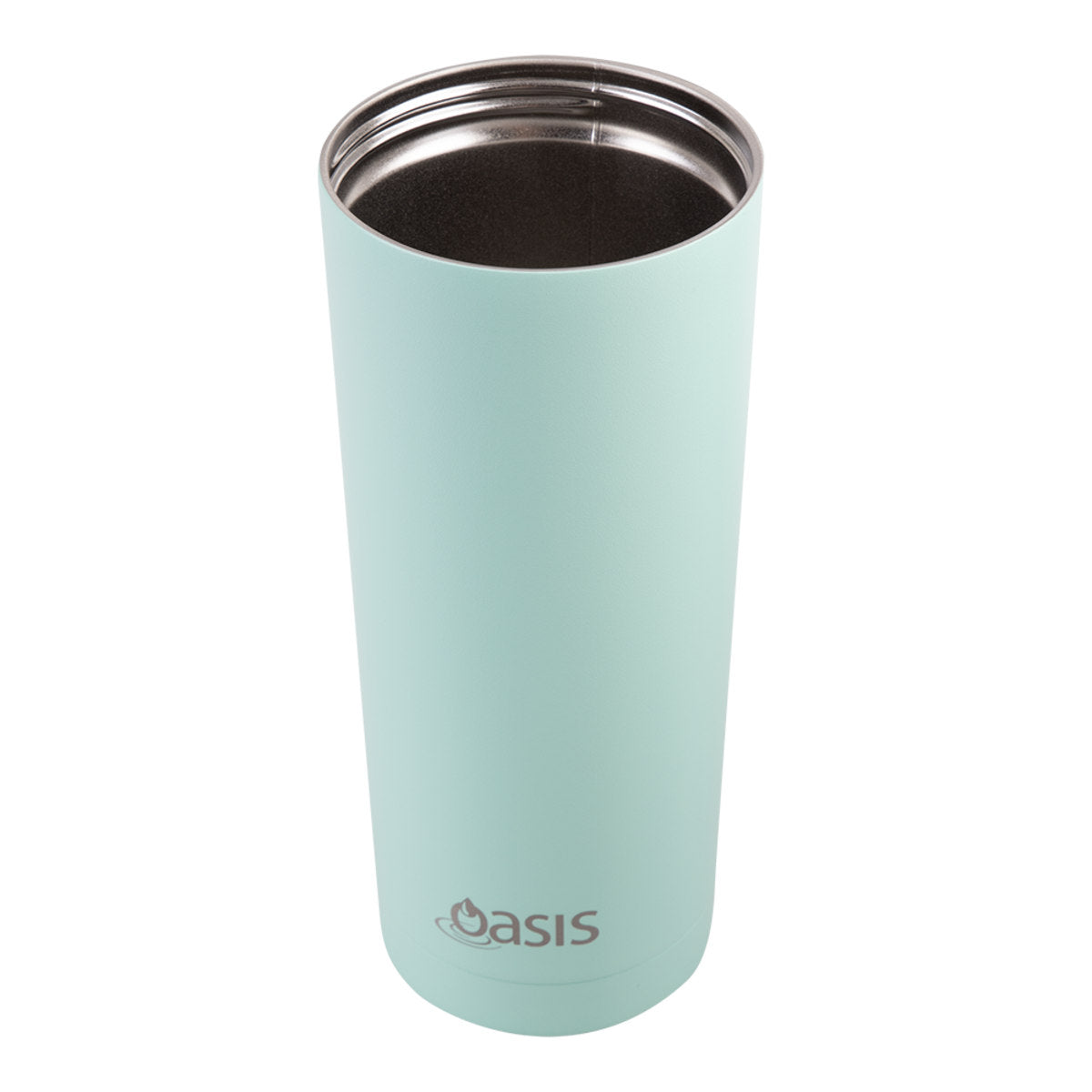 Oasis Double Wall Insulated Tumbler w/Straw Mint 600ml | Minimax