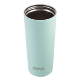 Oasis Double Wall Insulated Tumbler w/Straw Mint 600ml | Minimax