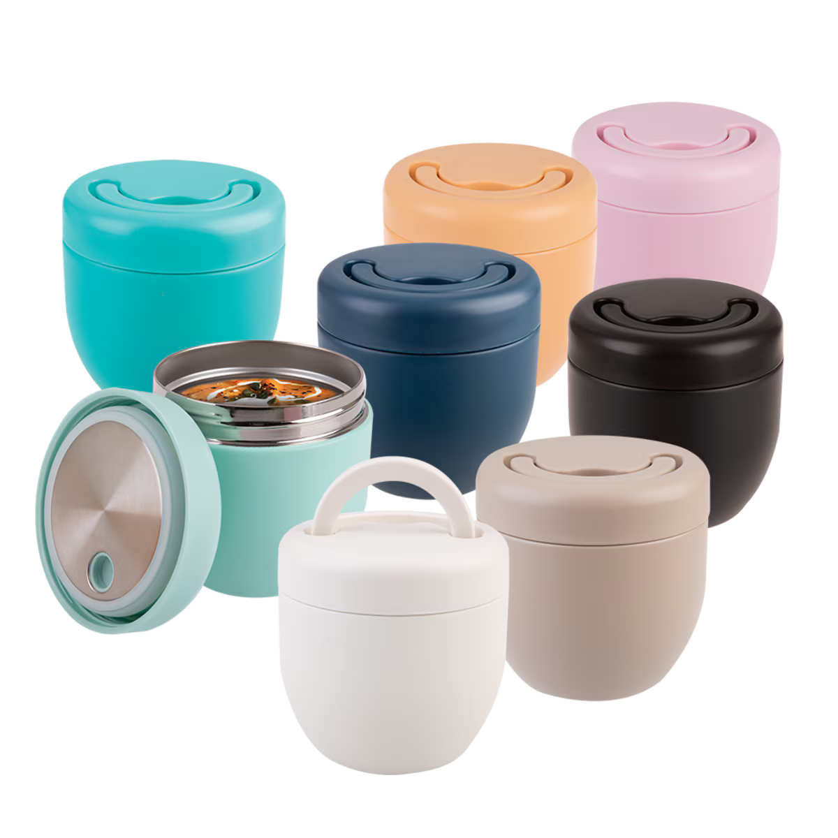 Oasis Stainless Steel Double Wall Insulated Food Pod Rockmelon 470ml | Minimax