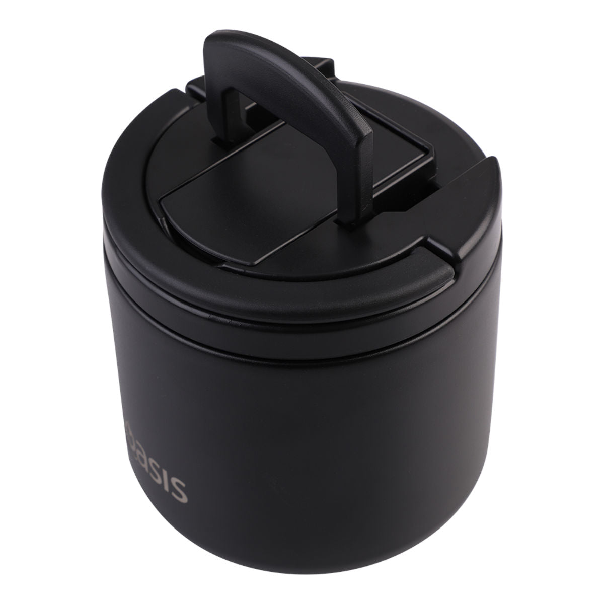 Oasis Double Wall Insulated Food Flask Black 500ml | Minimax