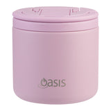 Oasis Double Wall Insulated Food Flask Blush 500ML | Minimax