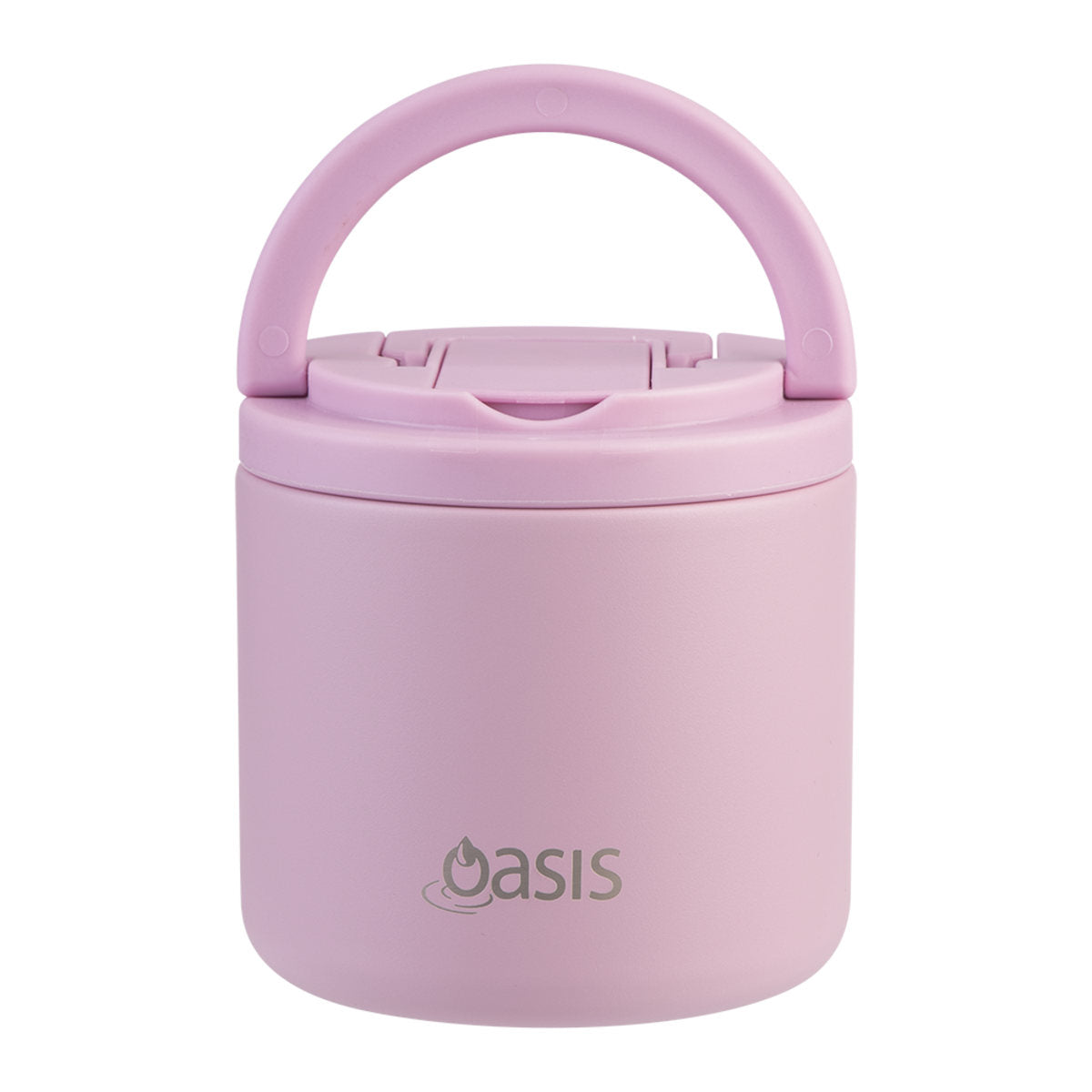 Oasis Double Wall Insulated Food Flask Blush 500ML | Minimax