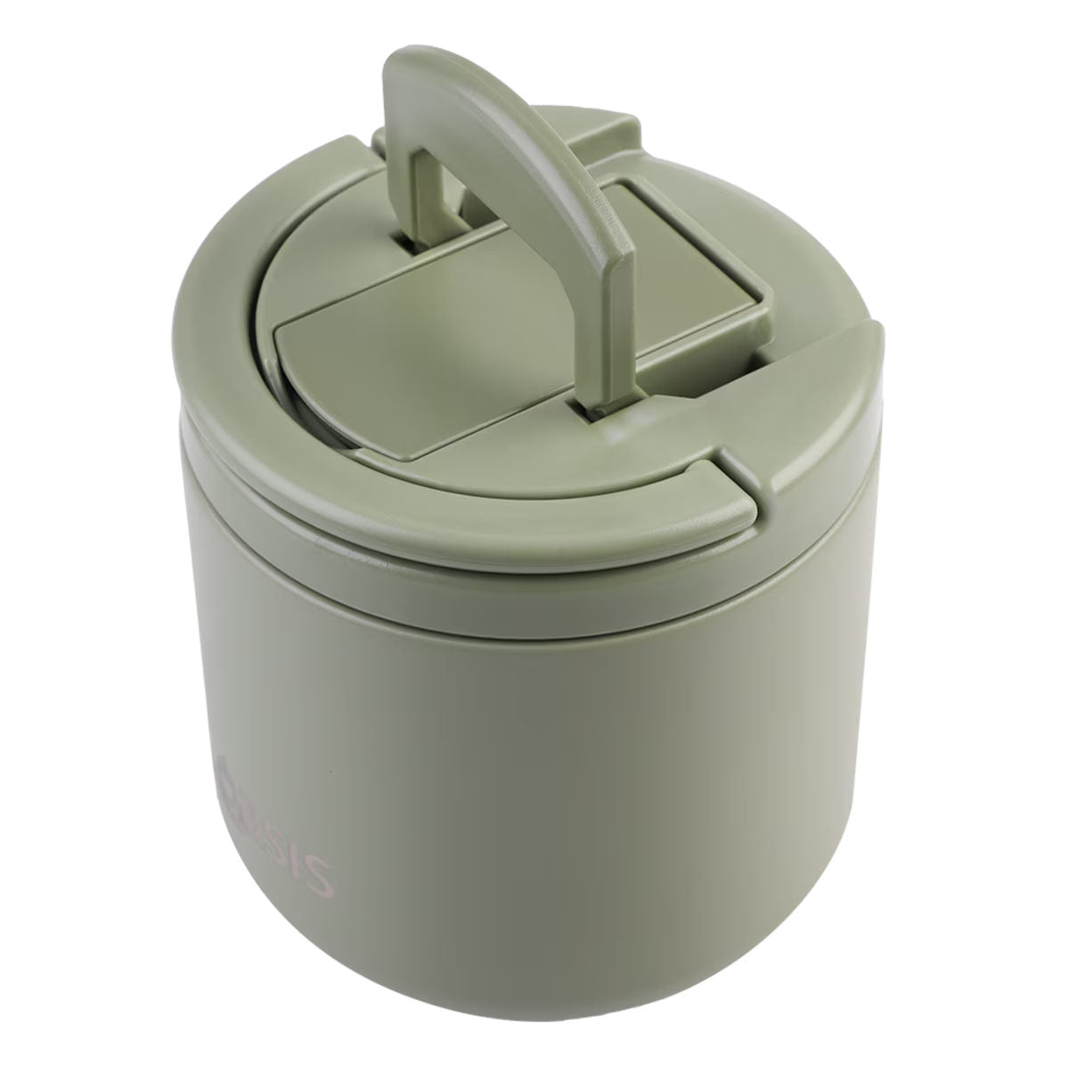 Oasis Double Wall Insulated Food Flask Olive 500ml | Minimax
