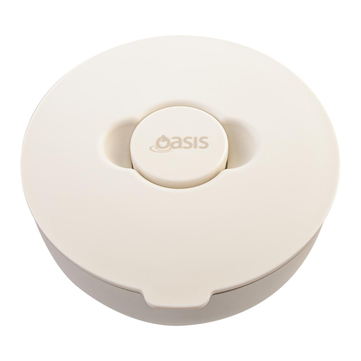 Oasis Fresh'N'Go Lunch Bowl Alabaster 950ml – stylish insulated lunch bowl with airtight lid, perfect for fresh meals on the go.