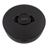 Oasis Fresh'N'Go Lunch Bowl Black 950ml – reusable insulated lunch container with airtight lid, ideal for fresh meals on the go.