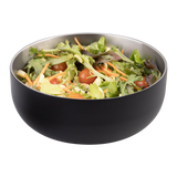 Oasis Fresh'N'Go Lunch Bowl Black 950ml – reusable insulated lunch container with airtight lid, ideal for fresh meals on the go.