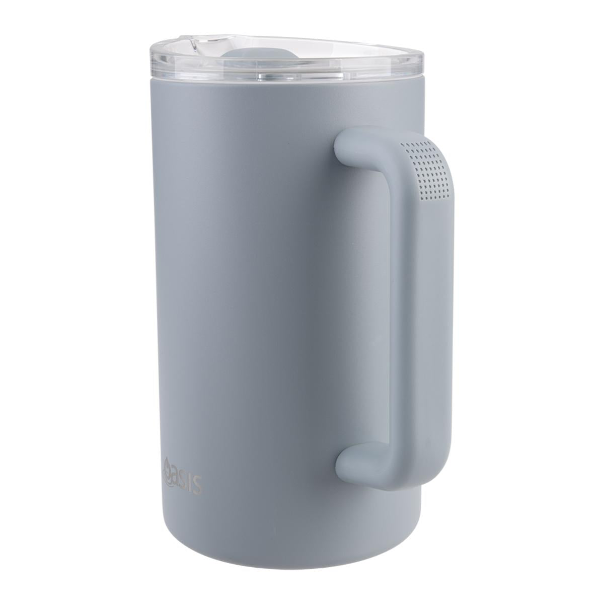 Oasis Ceramic Lined Stainless Steel Insulated Water Jug Hazy Blue 1.5L | Minimax