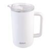 Oasis Ceramic Lined Stainless Steel Insulated Water Jug White 1.5L | Minimax