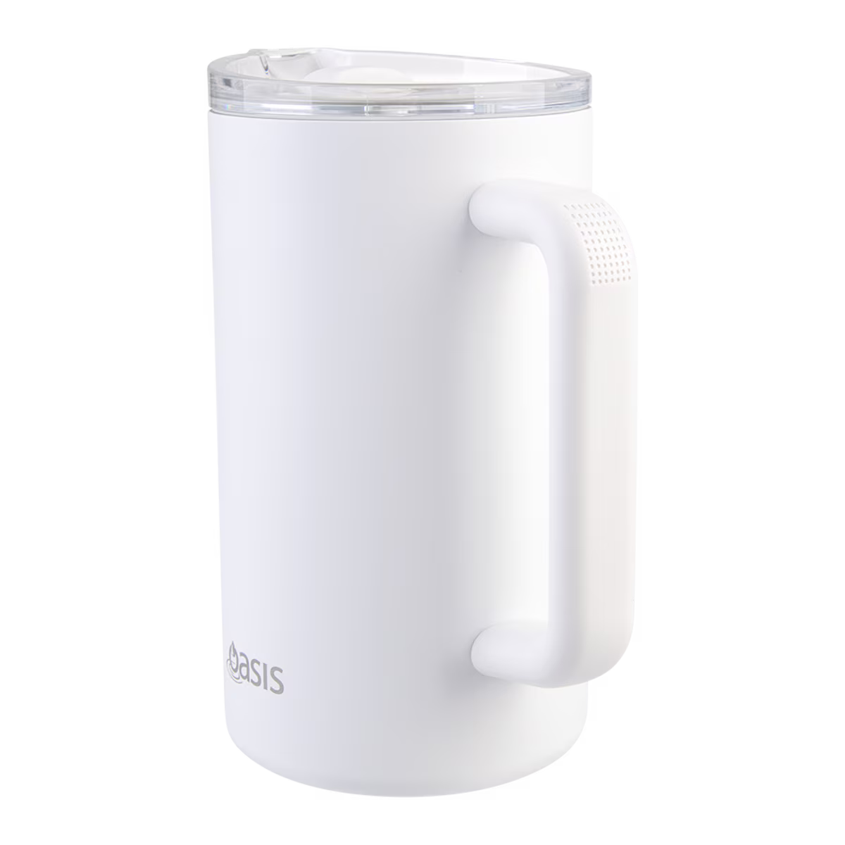 Oasis Ceramic Lined Stainless Steel Insulated Water Jug White 1.5L | Minimax