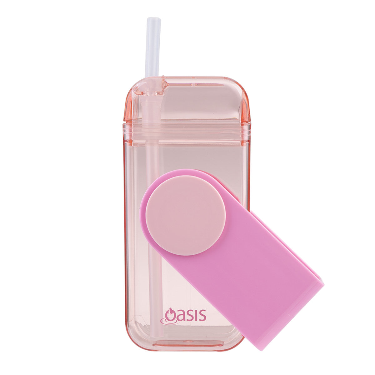 Oasis Tritan Kid's Juice Box Pink 300ml | Minimax
