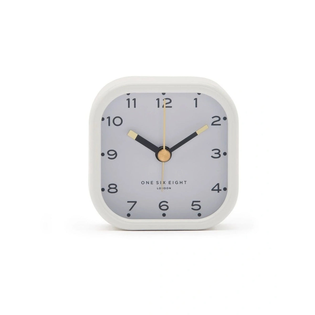 One Six Eight London Lisa Square Alarm White | Minimax