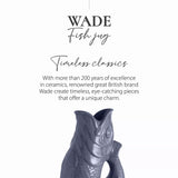 Wade Pottery Fish Jug French Grey 1.2L | Minimax