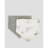 Little Linen Jersey Bibs 2 Pack - Farmyard Lamb | Minimax