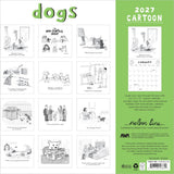 The New Yorker Dogs Calendar 2027 30 x 30cm | Minimax