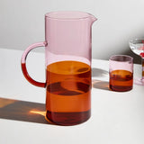 Fazeek Two Tone Pitcher Pink Amber 2.1L
