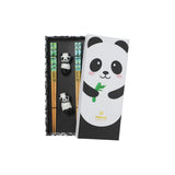 Tokyo Design Panda Chopstick with Rest 4 Pieces Set