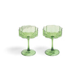 Fazeek Wave Coupe Green 250ml Set of 2